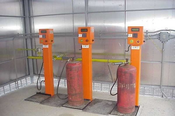 Как подключить газовый баллон через редуктор