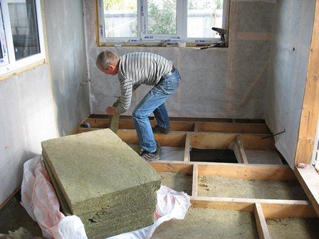 Пол на даче своими руками - инструкция!