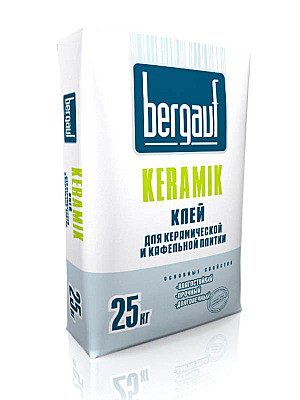 Клей плиточный 25кг   Keramik BERGAUF 56