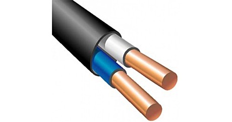 Кабель медный ВВГнг-LS П 2х4 ГОСТ (200)